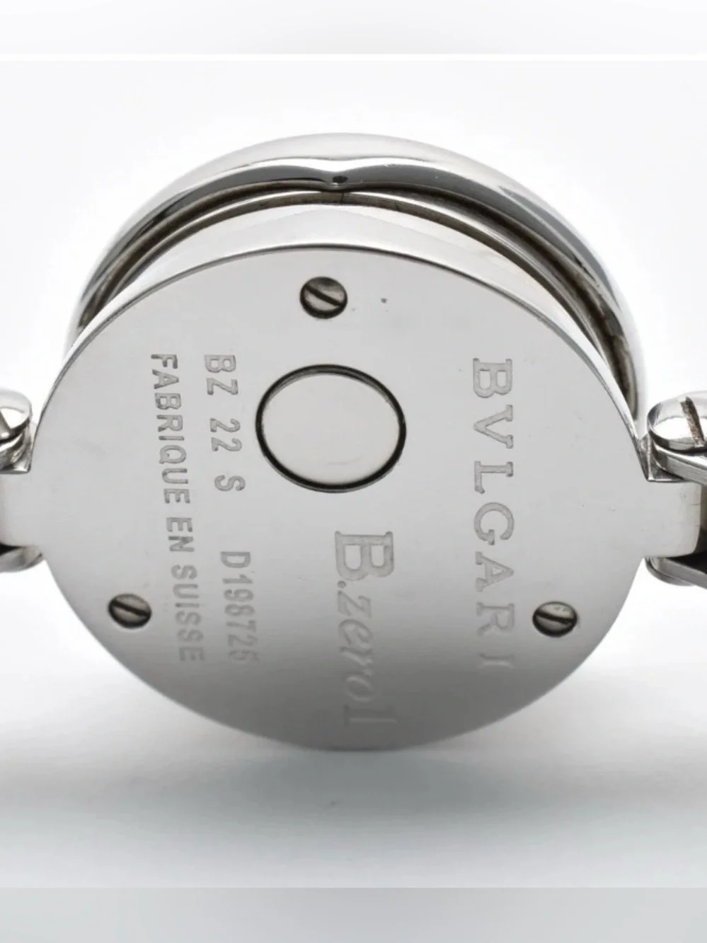 BVLGARI B-Zero1 BZ22S Silver Black Dial Woman's Quartz . Italy